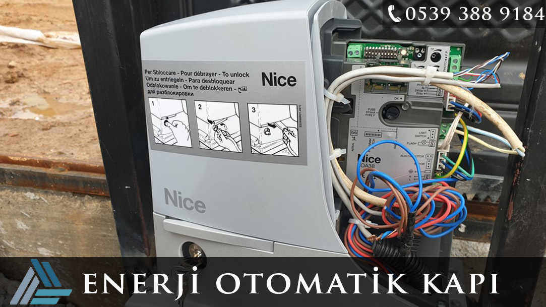 bahçe kapısı motoru